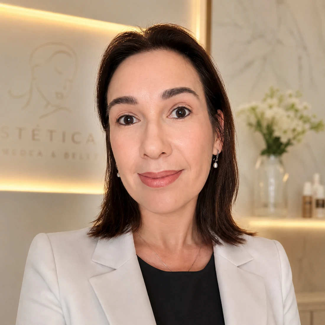 Dra. Juliana Moura, biomédica especialista em estética